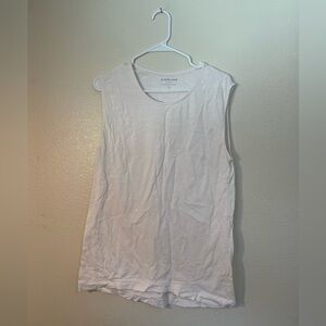 Everlane Women's Classic White Muscle Tee